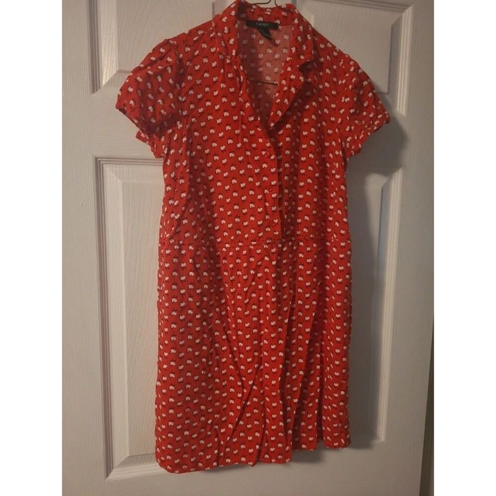Forever 21 S chicken shirt red
